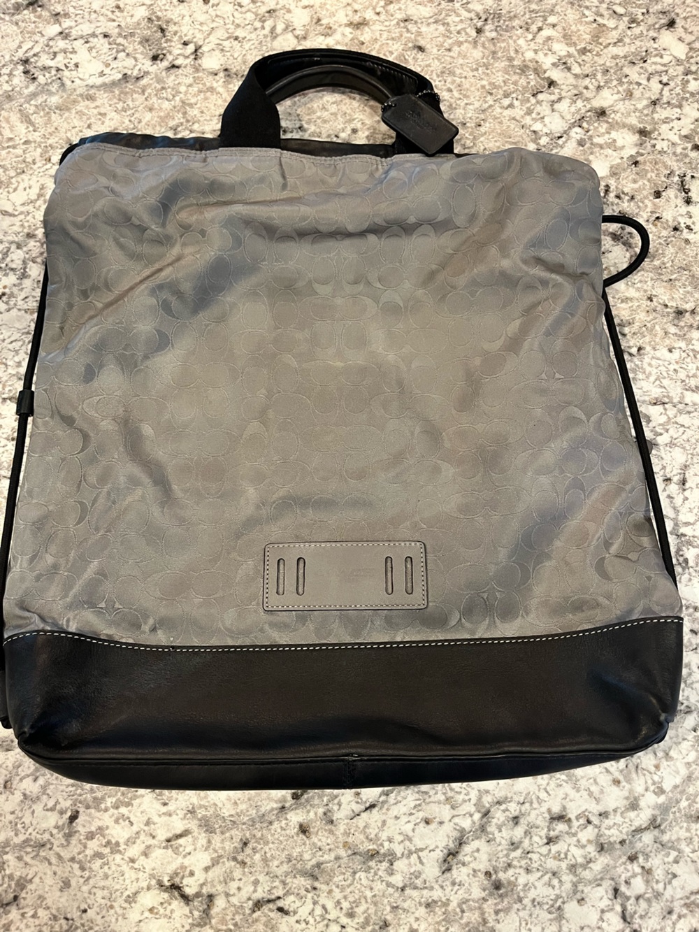 Coach Signature Drawstring Backpack - Picture 17 of 17